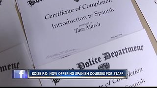 First group of Boise police officers graduates department-hosted Spanish course