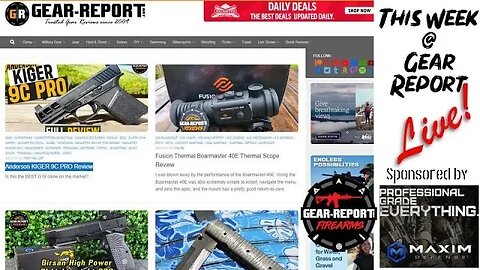This week at Gear Report - Episode 185 - 26 Oct 2023