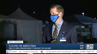 Arizona health care workers to begin receiving C19 vaccine