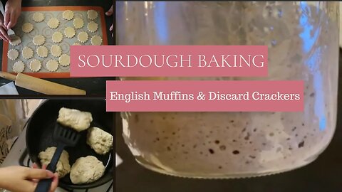 Sourdough Baking - English Muffins and Discard