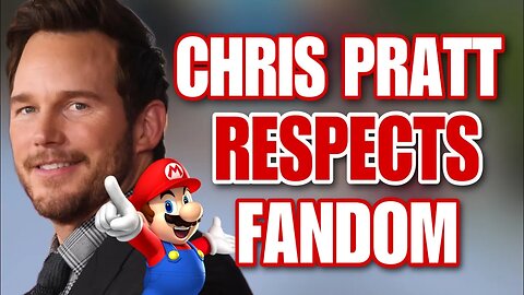 Chris Pratt RESPECTS Super Mario Fans - Teases Nintendo Cinematic Universe