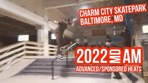 Maryland Am Intermediate Contest at Charm City Skatepark Baltimore