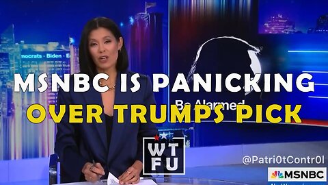 MSNBC is Panicking Over Who Trump May Pick for Attorney General