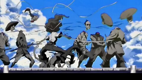 Afro Samurai Ressurection | Bridge Fight | Enhanced Colors