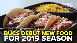 Buccaneers debut new food for 2019 season | Taste and See Tampa Bay