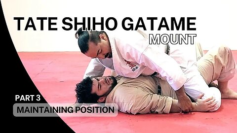 Tate Shiho Gatame ("Mount") • Maintaining Top Position Part 3 • JUJUTSU (jujitsu / jiu jitsu)