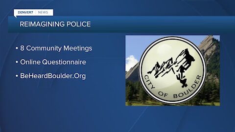Boulder working to reimagine police