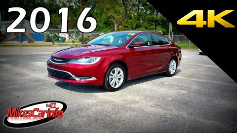 2016 Chrysler 200 Limited - Ultimate In-Depth Look in 4k