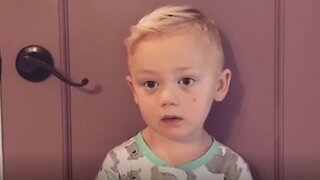3-Year-Old's Priceless Response After Mom "Ate All His Candy"