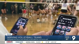 Thousands using statistics app created by Catalina Foothills High School volleyball coach