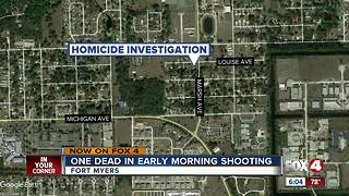 One killed in shooting Fort Myers