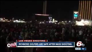 'I thought I need to get out of here.' Stampede of frightened fans from Las Vegas concert rushed by Indiana golfers