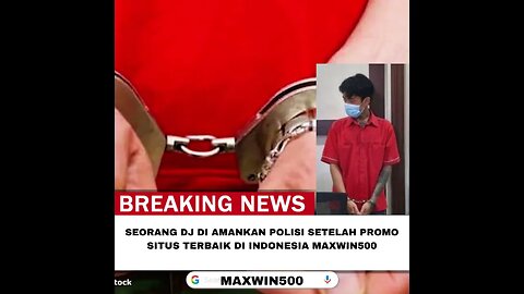Seorang Dj Di Bekuk Polisi Promo Situs Terbaik Di Indonesia Maxwin500 #viral #fyp #maxwin500