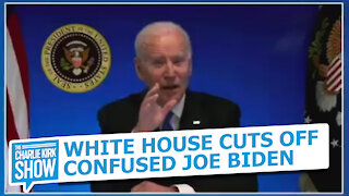 White House Cuts Off Confused Joe Biden