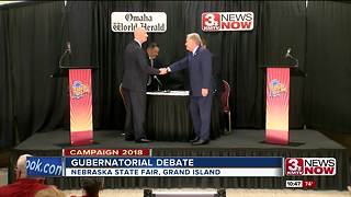 Gubernatorial candidates take off gloves during debate
