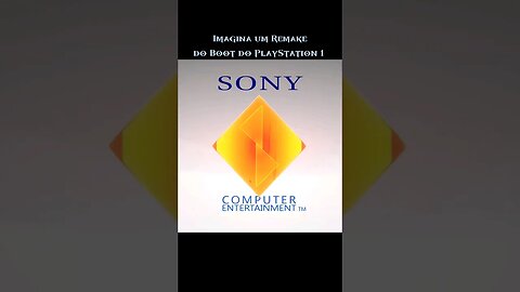 Imagina um Remake do Boot do PlayStation 1