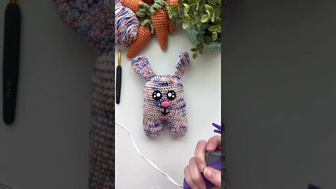 I’ve finally finished this crochet bunny 🐰🥕
