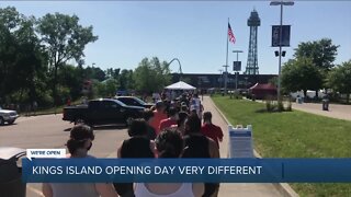 Kings Island finally opens, with lots of changes