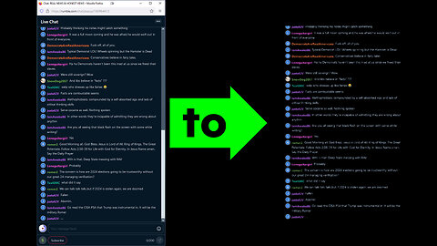 Setup/Tutorial Your First OBS Rumble Stream With Transparent Chat And Chatinteraction For Newcomers