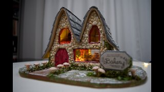 19-Hour Fairy Garden Bakery Build in Under 12 Minutes