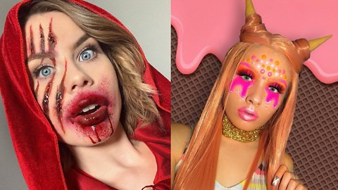 THE BEST HALLOWEEN MAKEUP LOOKS - HALLOWEEN MAKEUP TUTORIALS