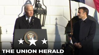 President Biden Welcomes French President Macron to the White House