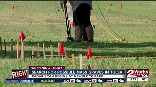 Day 6 of mass graves search continues in Tulsa