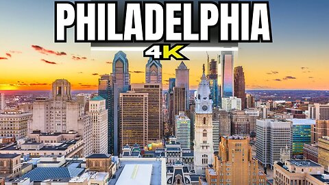 Philadelphia, Pennsylvania USA 🌆 | Aerial Splendor in 4K Drone Footage