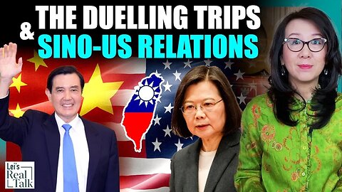 What do China and the U.S. each want from the visiting Taiwanese presidents?