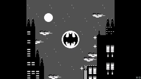 Batman The Animates Series Opening for Game Boy