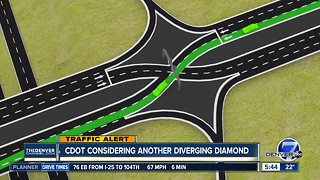 CDOT considering another diverging diamond