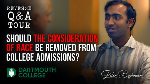 The Consideration of Race Should Be Removed from the College Admissions Process | Dartmouth College