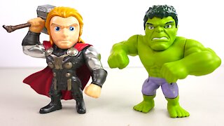 Marvel Avengers Superhero Toys Unboxing Hulk & Thor New Toy Figures