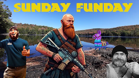 Sunday Funday! Fishing, Fortnite, and Friends!
