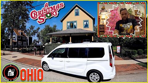 Vanlife Cleveland Ohio A Christmas Story House Full Tour / Roadside Attractions