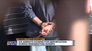 ICE detains dozens during immigration sweeps in metro Detroit