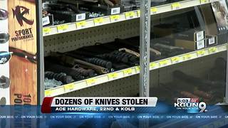Popular hardware store is robbed