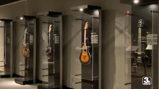 Largest playable guitar in the world on display at Durham Museum exhibit