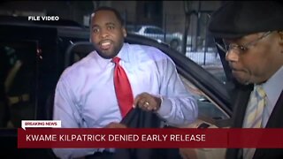 Kwame Kilpatrick denied early release