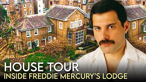 Freddie Mercury | House Tour | His £500,000 Garden Lodge Mansion | IN MEMORY