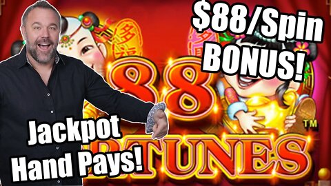 88 Fortunes - $88 Bonus Game - Hand Pay Jackpot - Potawatomi Hotel & Casino
