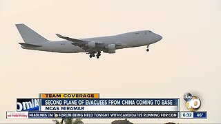 Second flight from China set to land at MCAS Miramar