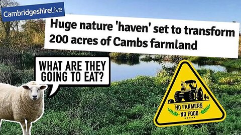 Let's turn all the FARMS into NATURE RESERVES!