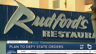 San Diego businesses ready to defy outdoor orders