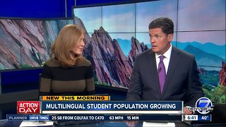Multilingual student population growing