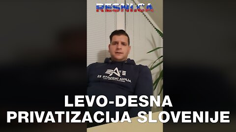 Levo-desna privatizacija Slovenije