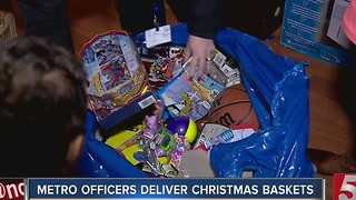 MNPD Brings Christmas Joy To Families In Need