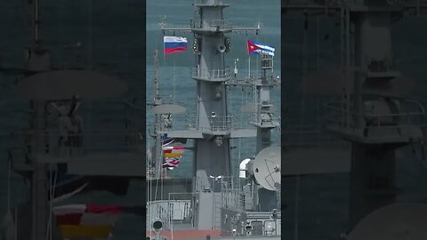 🛳The Russian navy's training ship Perekop made an official visit to Cuba #reels #shorts