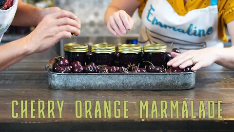 How to Make Cherry Orange Marmalade [Recipe and Canning Tutorial]