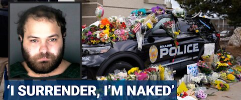"I Surrender, I'm Naked" Boulder,Colorado Mass Shooter Ahmad Alissa Moments Before Arrested